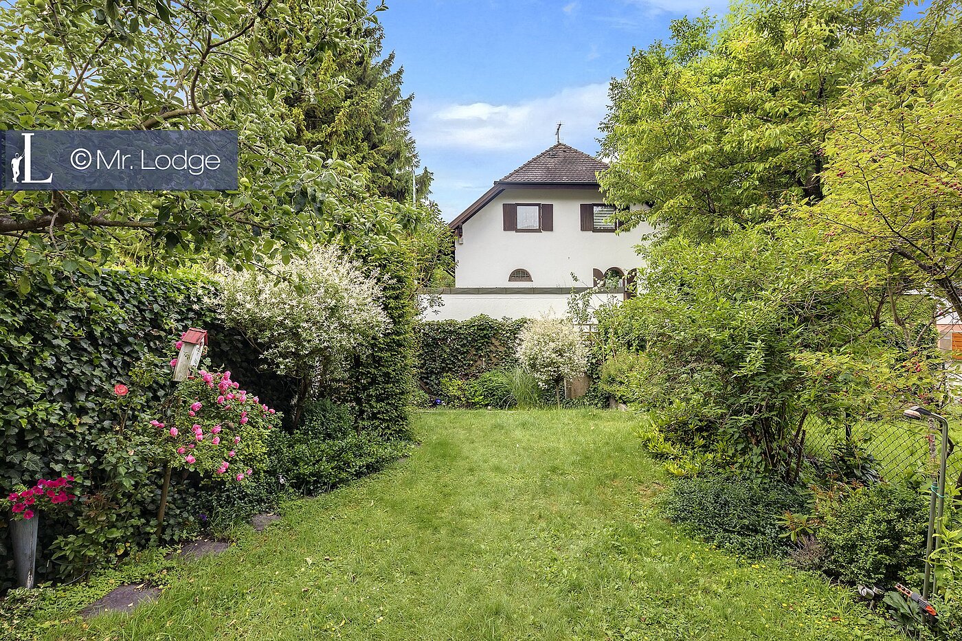 一楼公寓 与 2 房间 | München-Lochhausen | 1706ML1 | Garten, Blick von der Terrasse