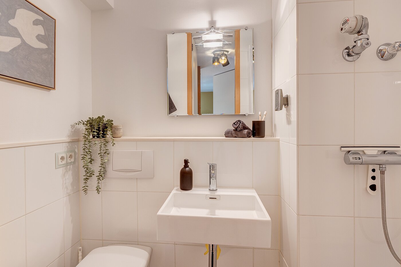 多层公寓 与 1.5 房间 | München-Maxvorstadt | 70480 | Badezimmer