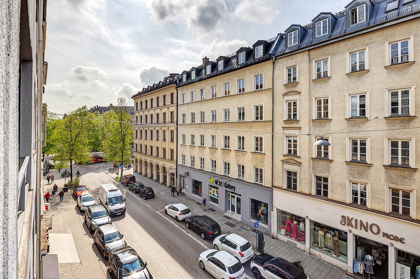 公寓 与 1 房间 | München-Haidhausen | 70242 | Blick aus dem Fenster