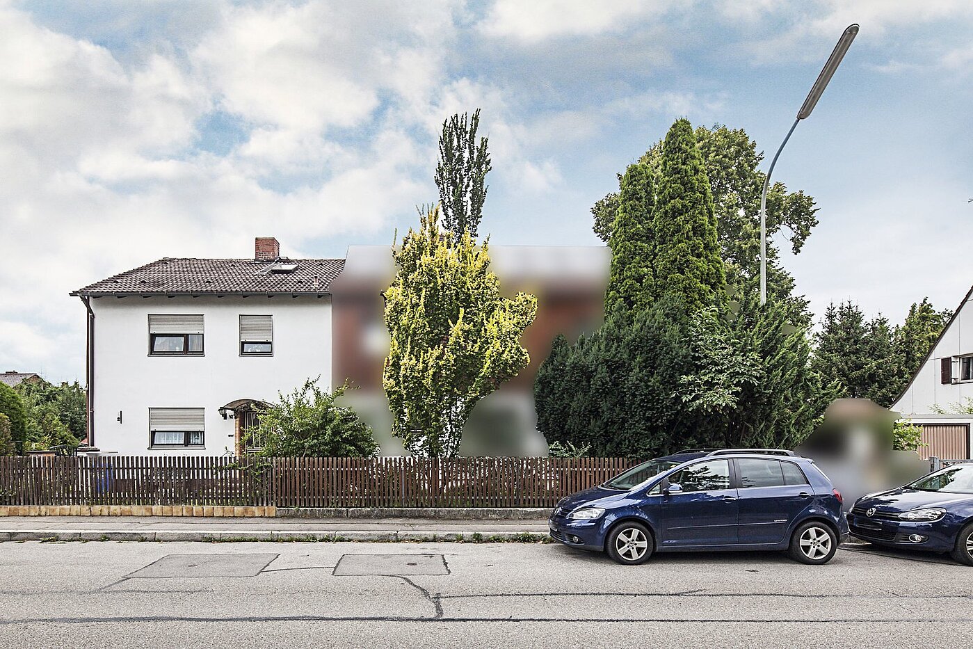 地块 | 496m² | Germering | 1607ML5 | Frontseite Haus