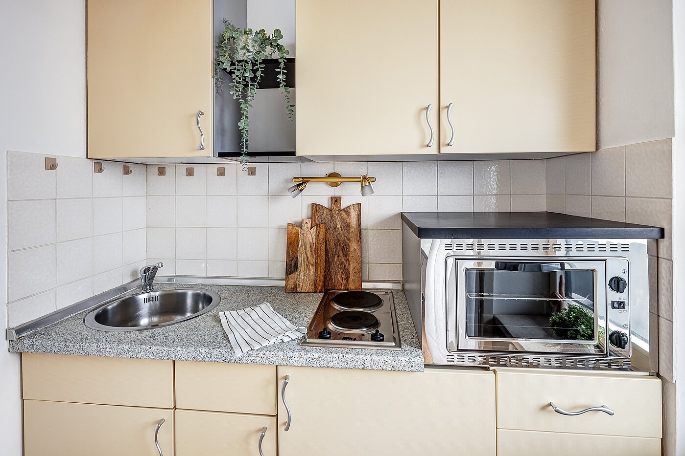 多层公寓 与 1 房间 | München-Solln | 2201ML92 | Blick in die separate Küche