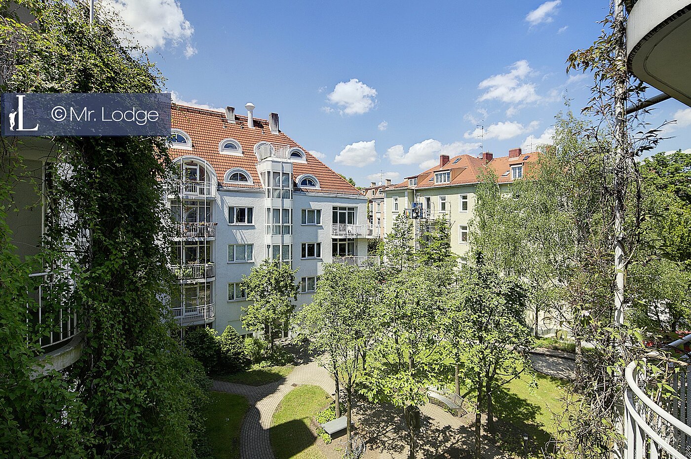 多层公寓 与 2 房间 | München-Lehel | 1605ML6 | Begrünter Innenhof