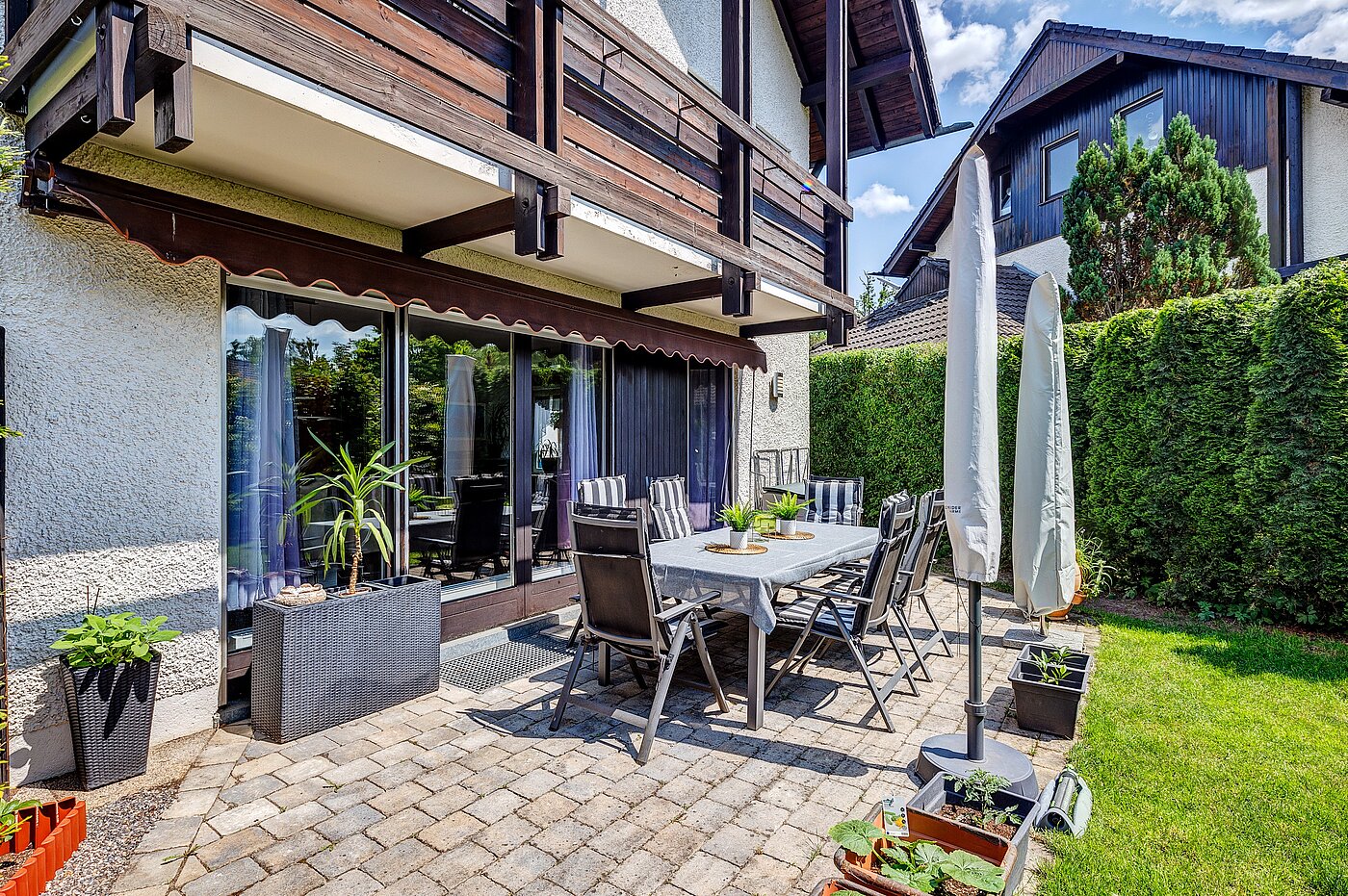 排角屋 与 6 房间 | Germering | 70033 | ...sonnigen Südwesterrasse