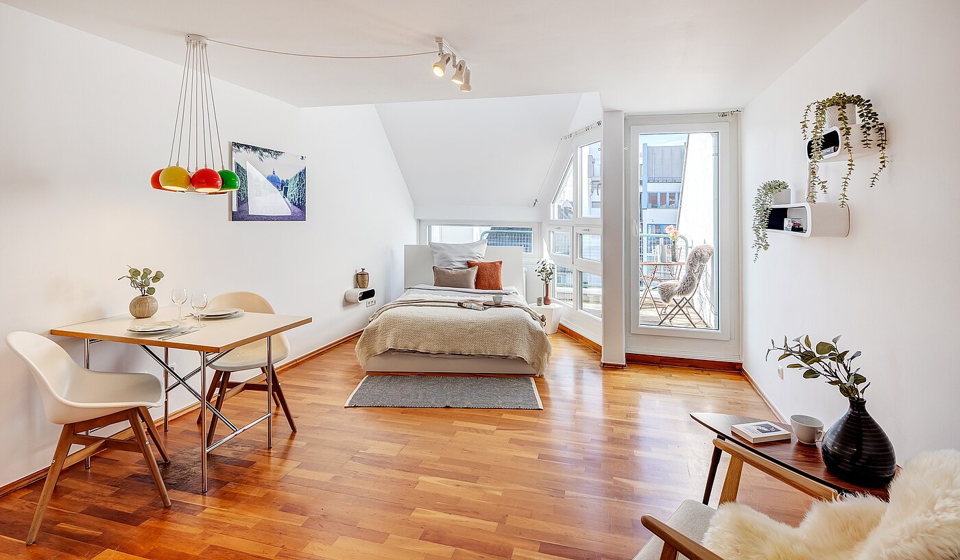 多层公寓 与 1 房间 | München-Maxvorstadt | 70165