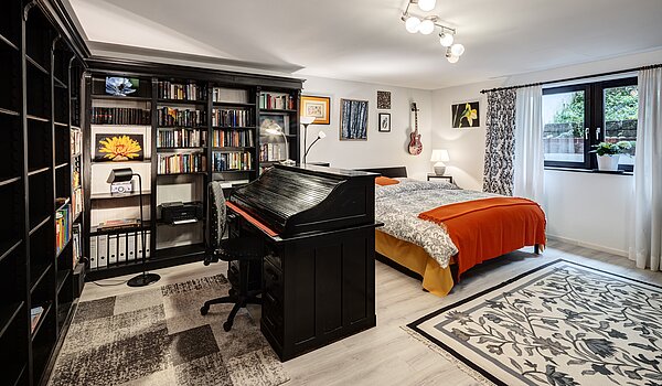 独栋住宅 与 4 房间 | Neubiberg | 70429 | Schlafzimmer Souterrain