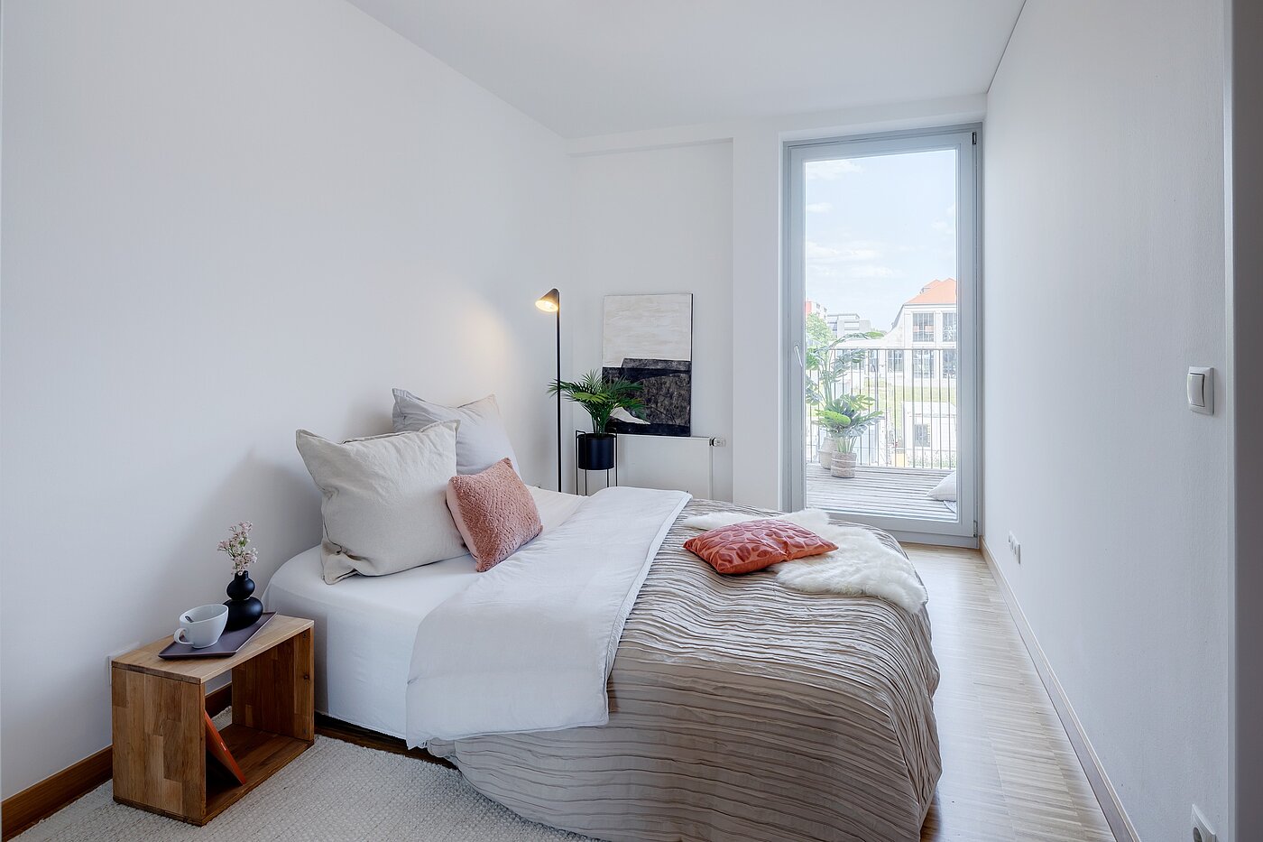 多层公寓 与 2 房间 | München-Schwanthalerhöhe | 2206ML11 | Blick in das Schlafzimmer...