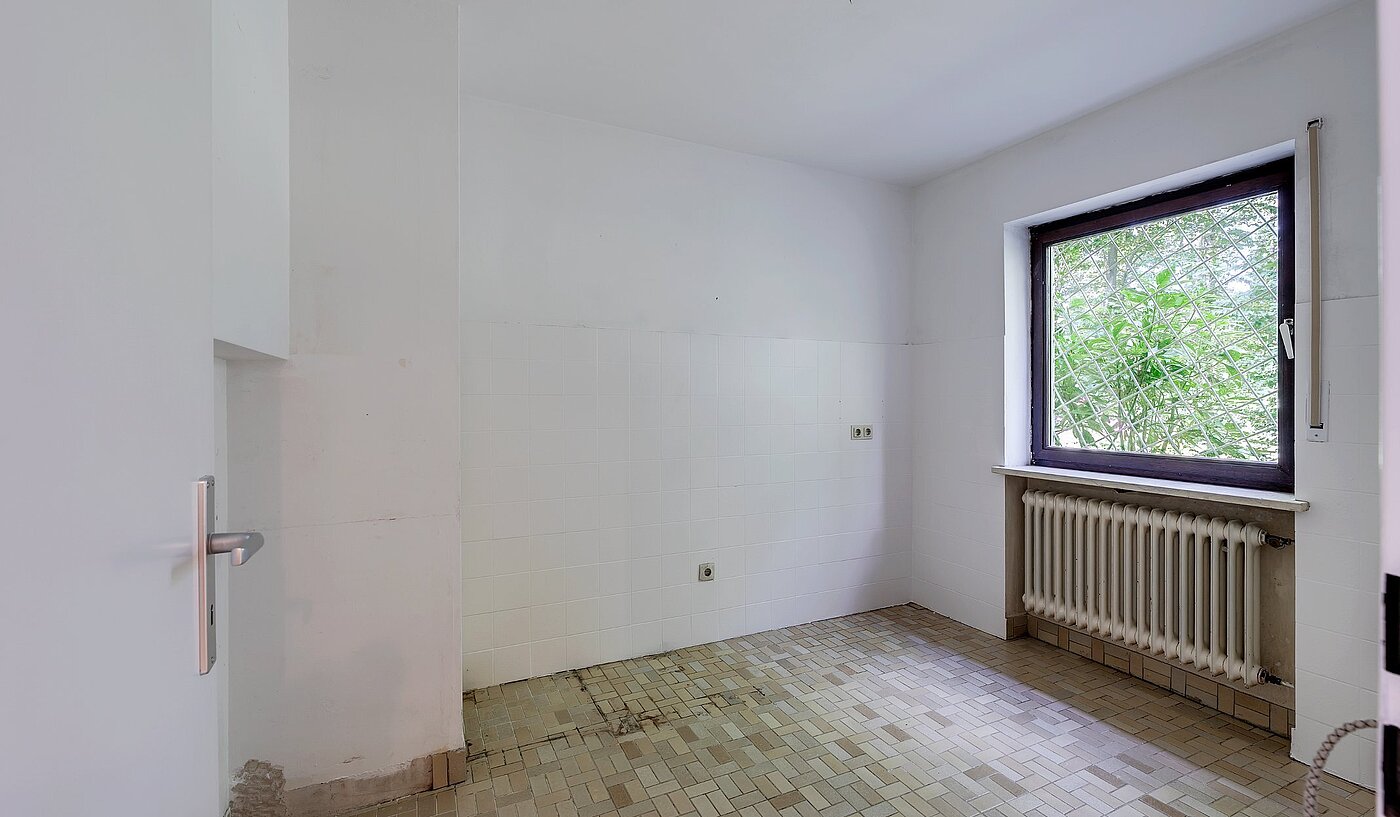 排式中层住宅 与 5 房间 | München-Obermenzing | 1907ML6 | große Küche