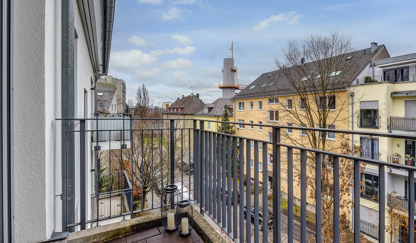 公寓 与 1 房间 | München-Milbertshofen | 70188 | Balkon