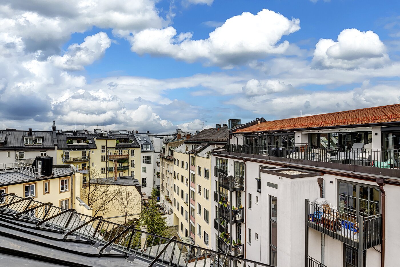 阁楼公寓 与 4.5 房间 | München-Ludwigsvorstadt | 70461 | Ausblick