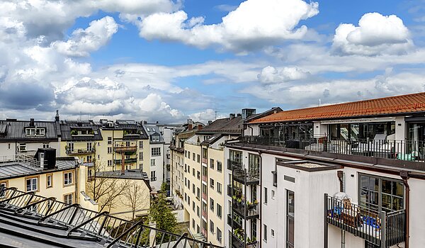 阁楼公寓 与 4.5 房间 | München-Ludwigsvorstadt | 70461 | Ausblick