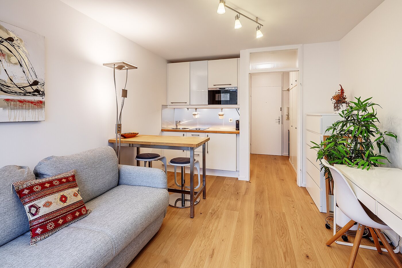 多层公寓 与 1 房间 | München-Schwabing | 70475 | Wohnzimmer...
