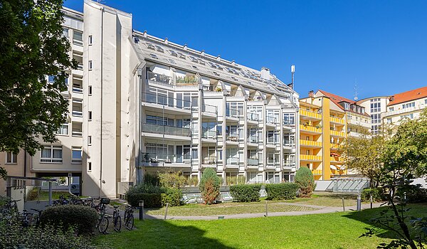 办公室 | München-Maxvorstadt | 70498 | Gartenansicht