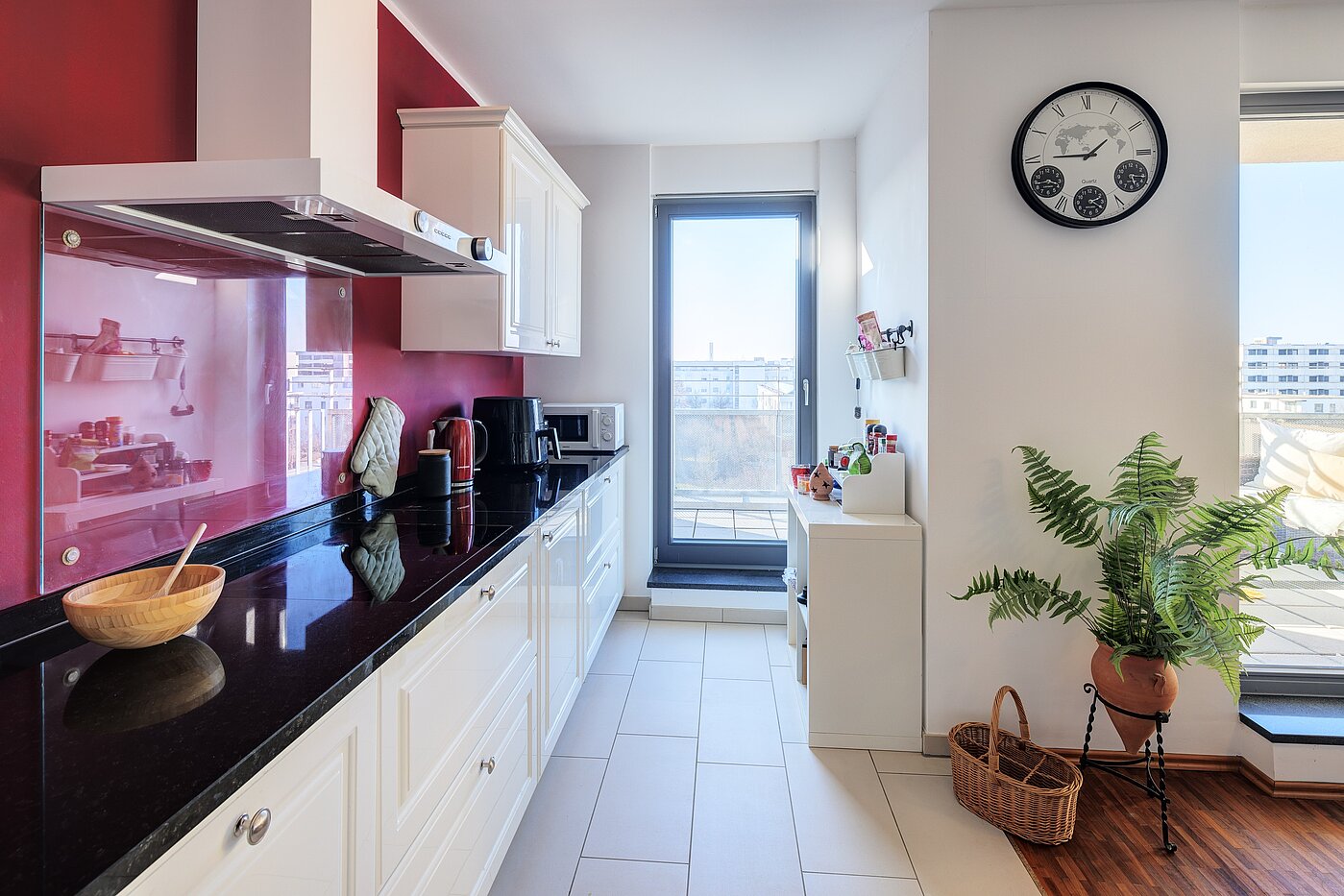 阁楼公寓 与 3 房间 | München-Riem | 701701 | ...Zugang zur Terrasse