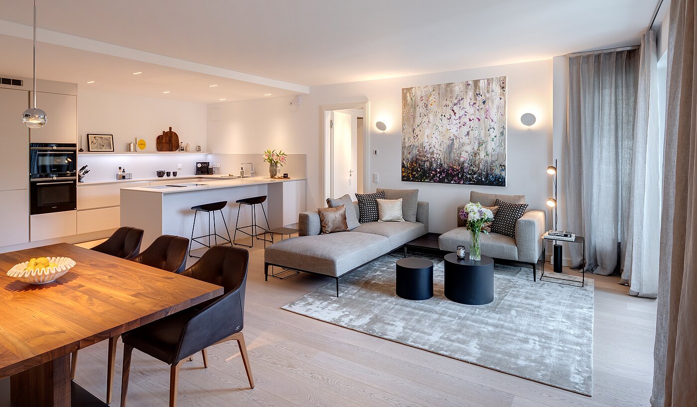 多层公寓 与 3 房间 | 70046 | Geräumiger Wohn/ Essbereich...