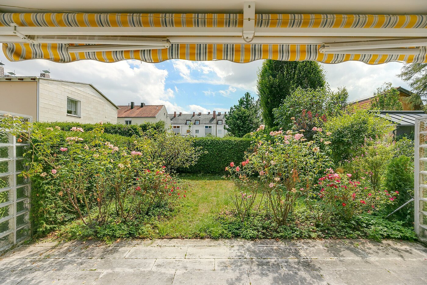排式中层住宅 与 5 房间 | München-Obermenzing | 1907ML6 | Südterrasse und Garten