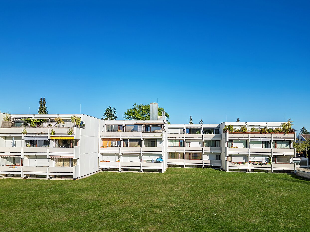 公寓 与 2 房间 | München-Feldmoching | 70466 | Ansicht vom Innenhof aus