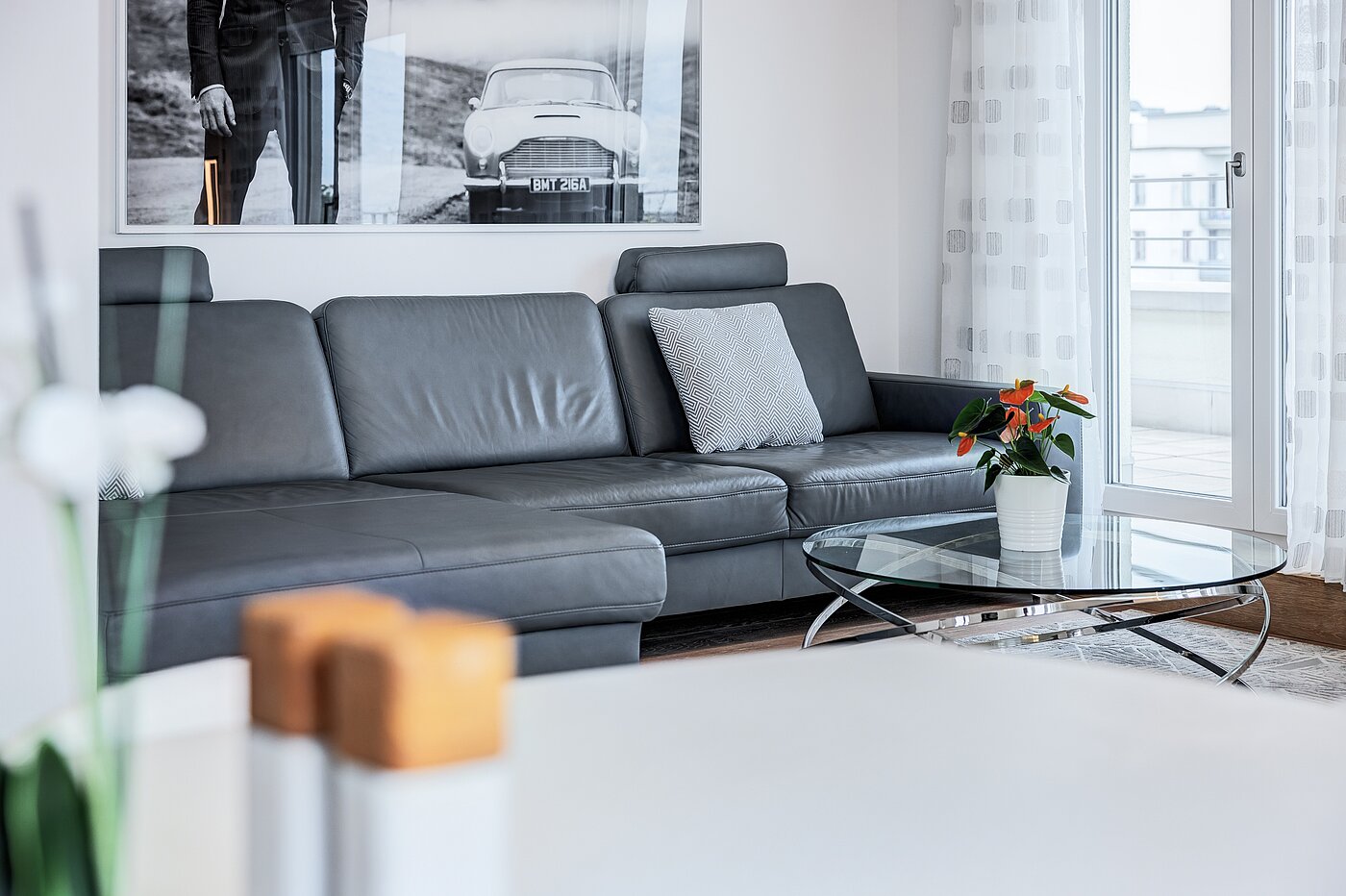 顶层公寓 与 3 房间 | München-Riem | 70468 | Wohnzimmer