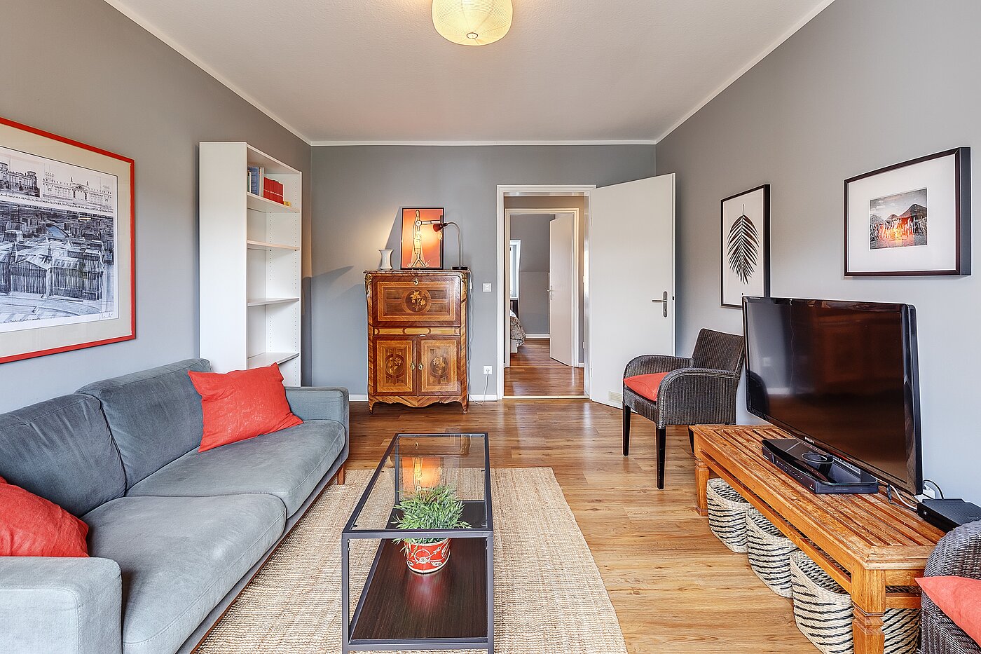 多层公寓 与 2 房间 | München-Maxvorstadt | 2211ML6 | Blick zur Diele