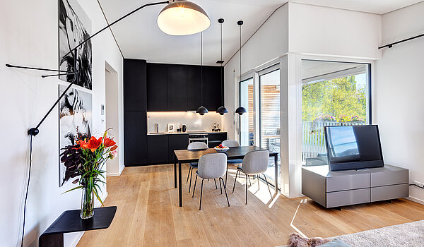 顶层公寓 与 2 房间 | München-Maxvorstadt | 704271 | Schicke Einbauküche mit......