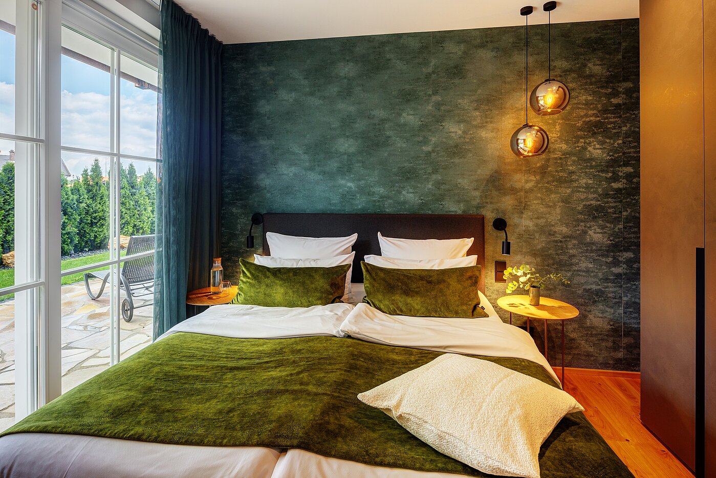 一楼公寓 与 3 房间 | Bad Wiessee | 70053 | Schlafzimmer 1