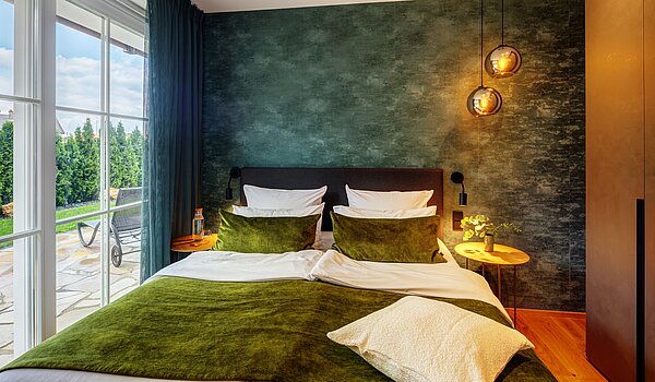 一楼公寓 与 3 房间 | Bad Wiessee | 70053 | Schlafzimmer 1