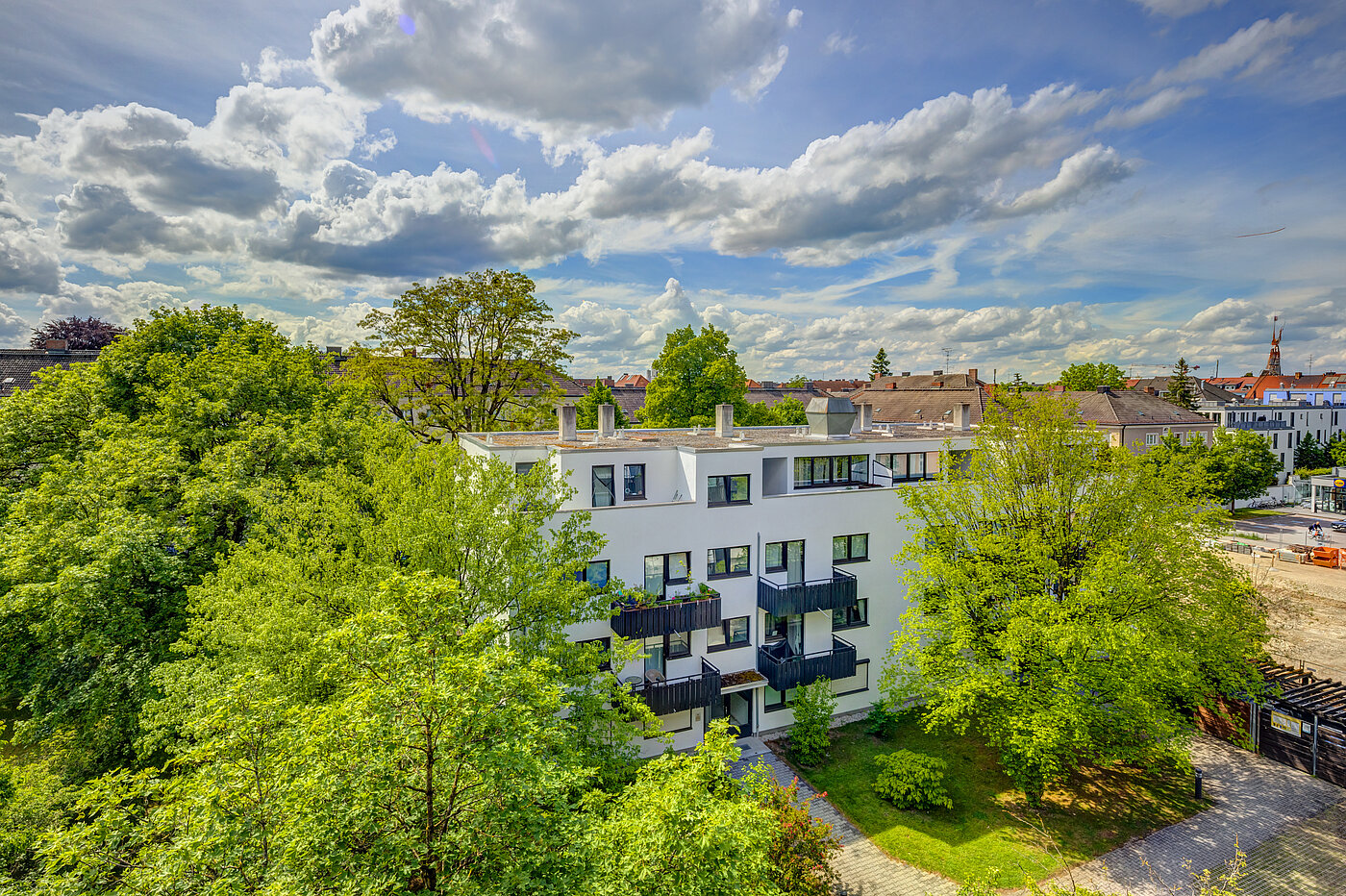 多层公寓 与 1 房间 | München-Milbertshofen | 70437 | Grüne Aussichten