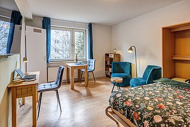 Schwabing-West：地段优越的短期出租公寓