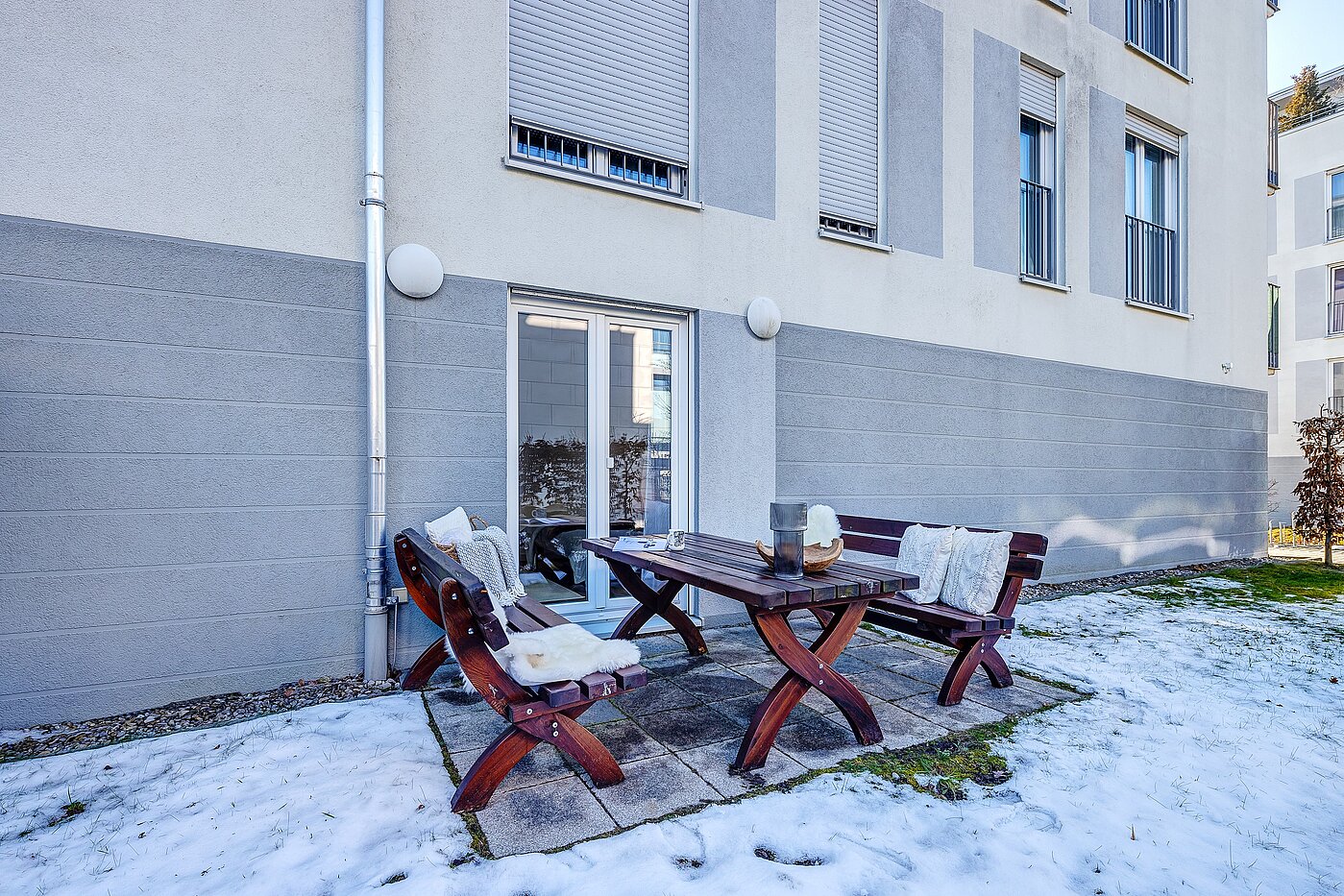 一楼公寓 与 2 房间 | München-Riem | 2201ML1 | Terrasse und...