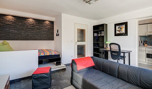公寓 与 1 房间 | München-Feldmoching | 70484 | Wohnbereich