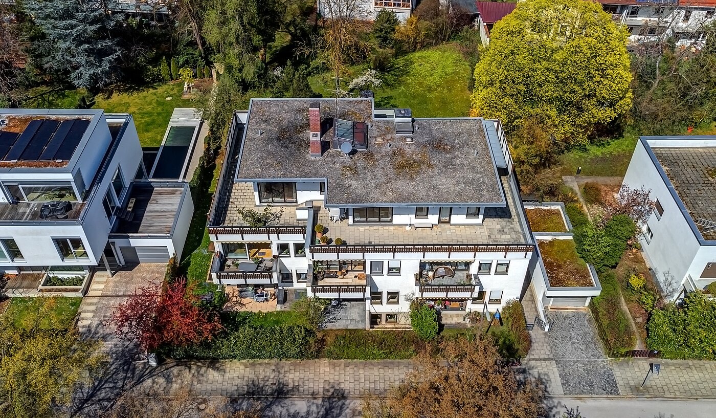 多层公寓 与 2.5 房间 | München-Obermenzing | 700191 | Luftaufnahme