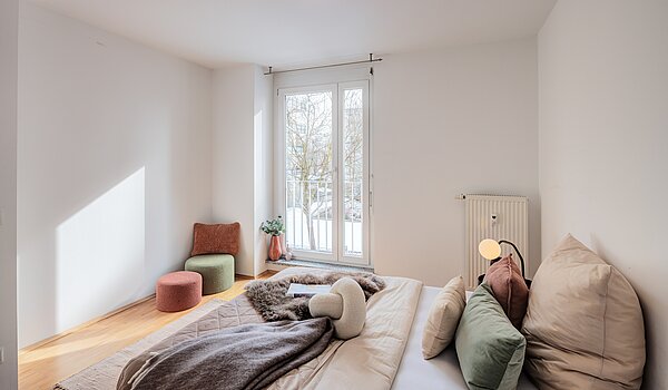 多层公寓 与 2 房间 | München-Bogenhausen | 70396 | Schlafzimmer