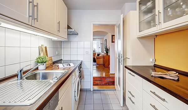 多层公寓 与 3 房间 | München-Bogenhausen | 2112ML3 | Blick zur Diele