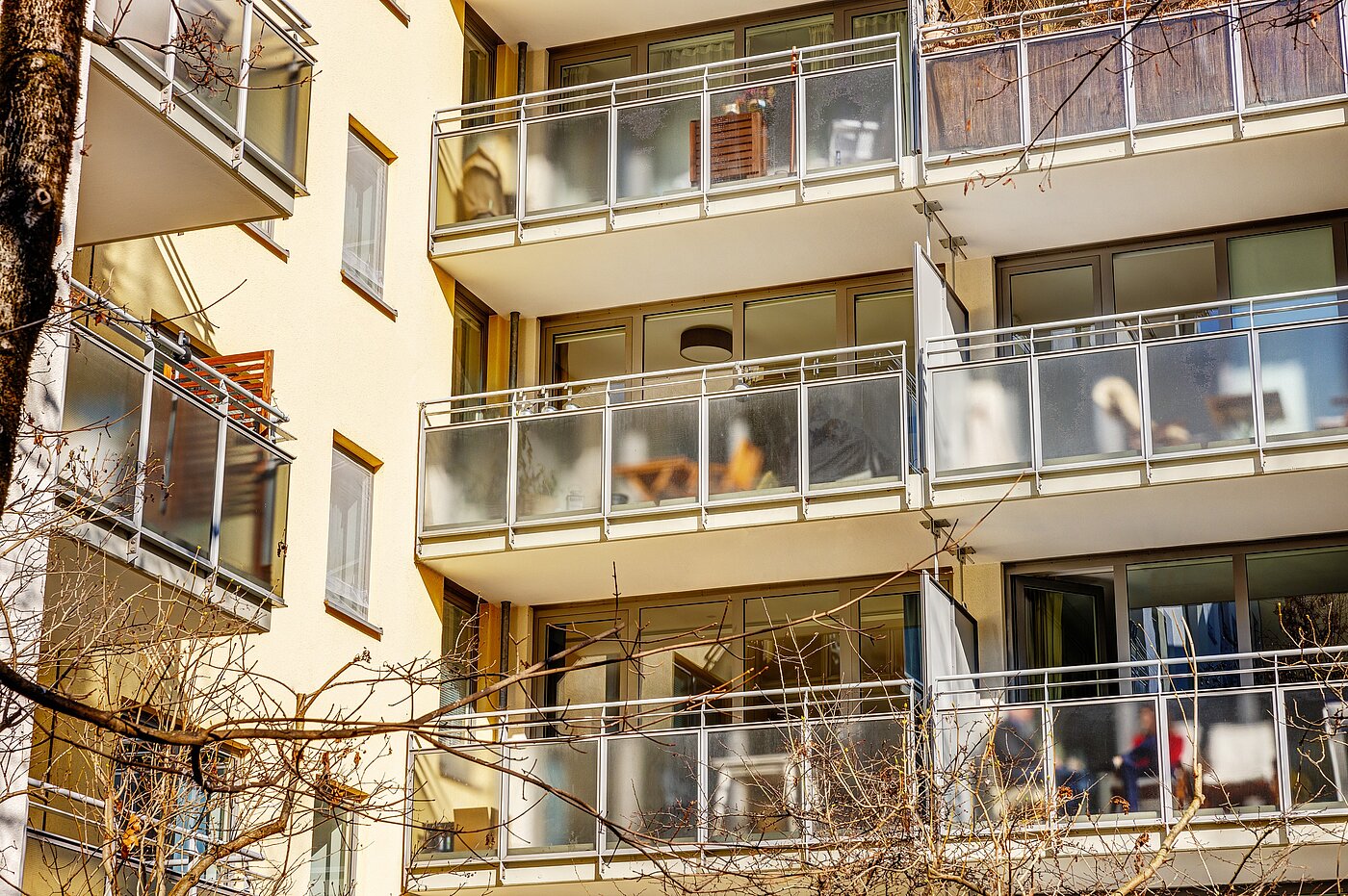 多层公寓 与 2 房间 | München-Maxvorstadt | 70001 | Ansicht Balkon