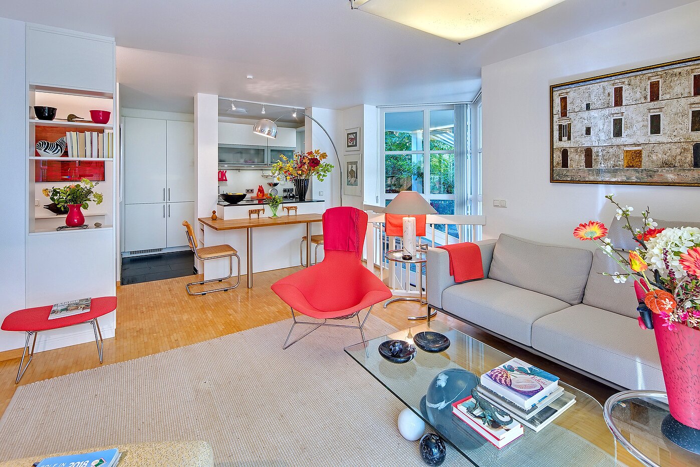 一楼公寓 与 2 房间 | München-Obermenzing | 70280 | Wohn- und Essbereich