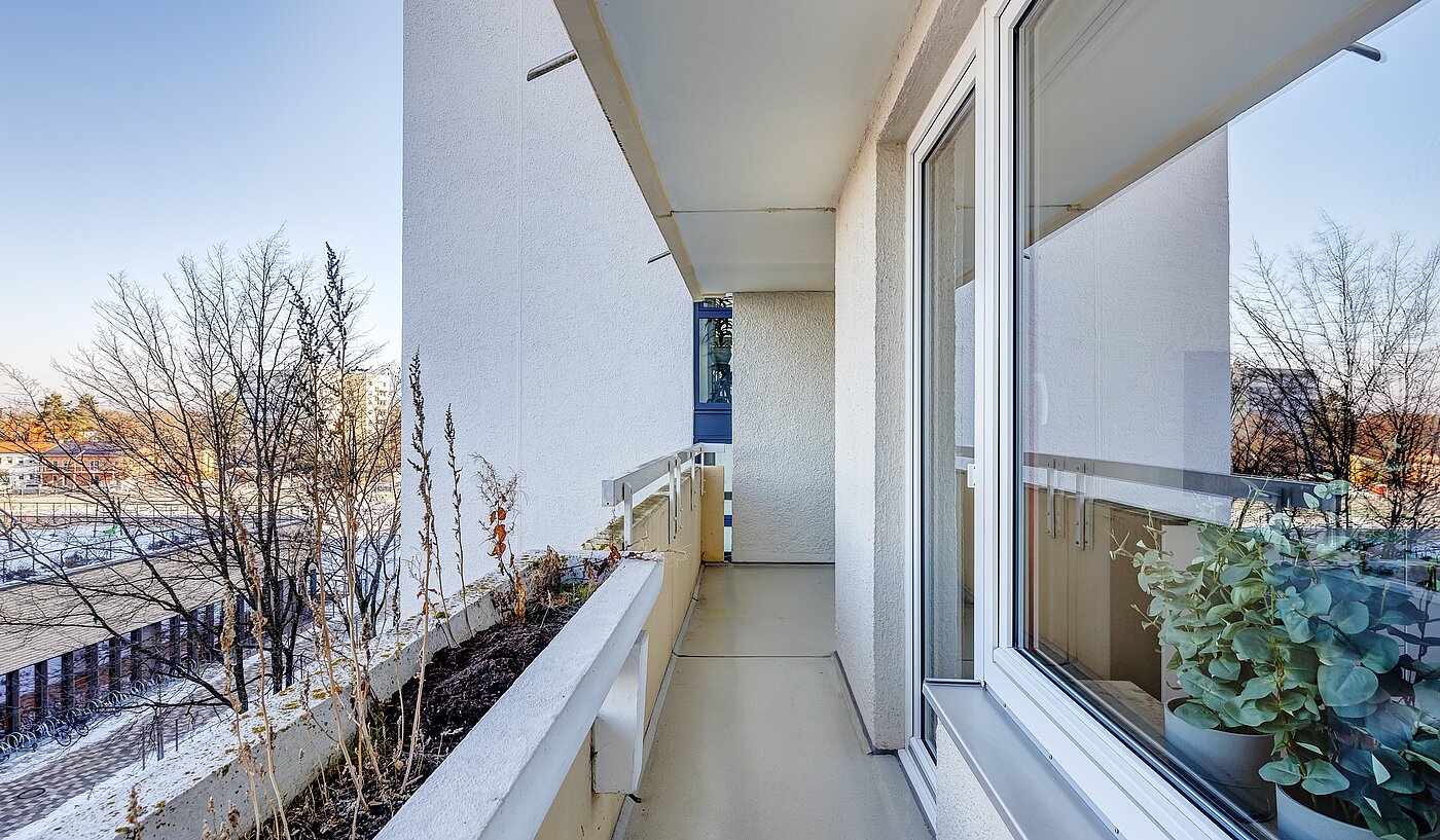 多层公寓 与 3.5 房间 | Haar | 2201ML5 | ...zur Nordost-Loggia