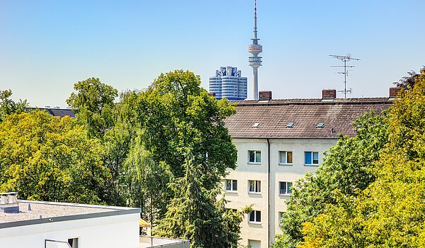多层公寓 与 1 房间 | München-Milbertshofen | 704371 | Außenansicht