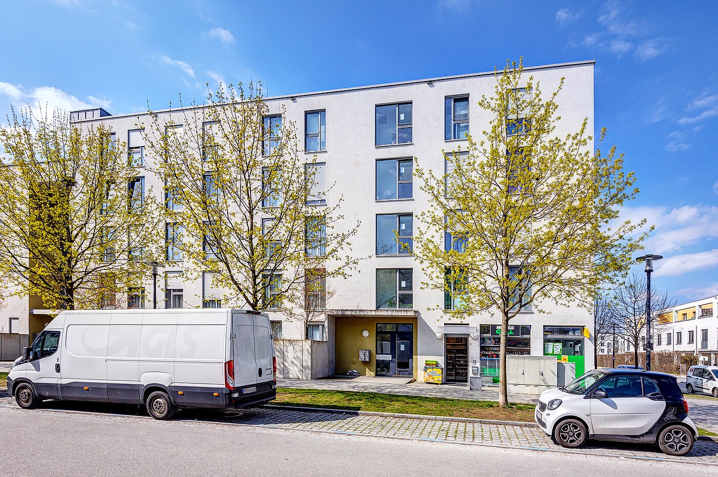 阁楼公寓 与 3 房间 | München-Riem | 701701 | Hausansicht