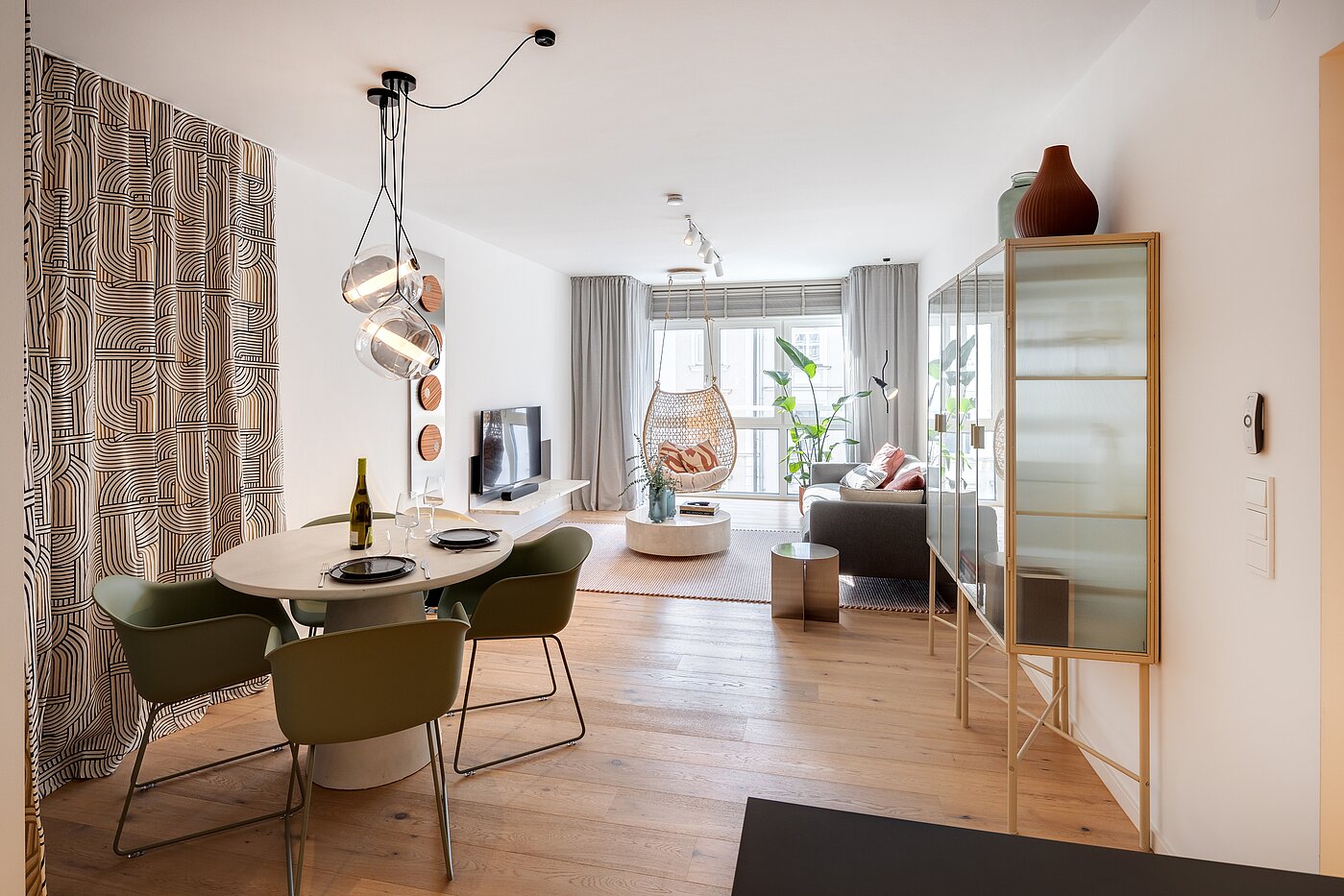 多层公寓 与 2 房间 | München-Isarvorstadt | 70459 | Gemütliche Essecke