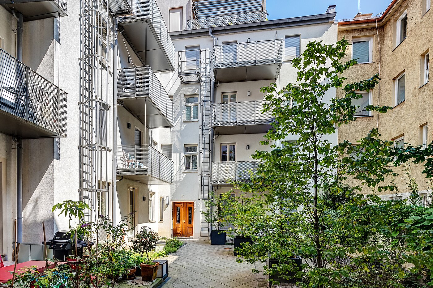 一楼公寓 与 1.5 房间 | München-Lehel | 70149 | Rückgebäude