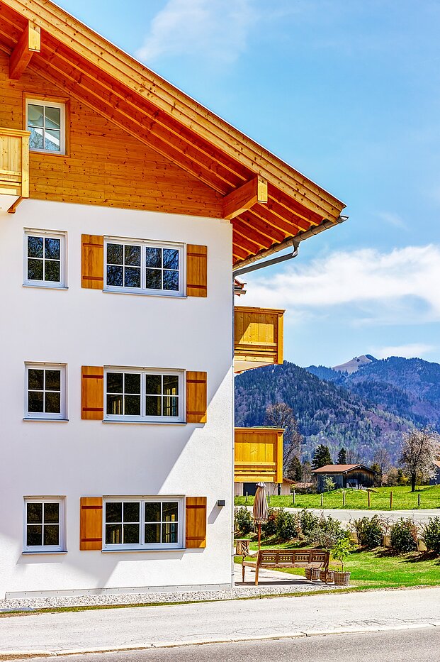 一楼公寓 与 2 房间 | Bad Wiessee | 700942 | Blick auf die Tegernseer Bergwelt