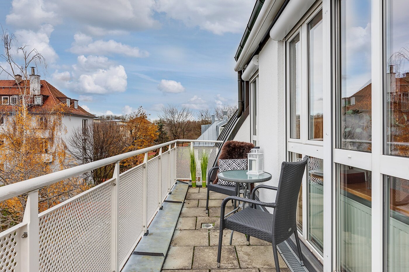 阁楼公寓 与 2 房间 | München-Sendling | 1911ML4 | Sonniger Balkon