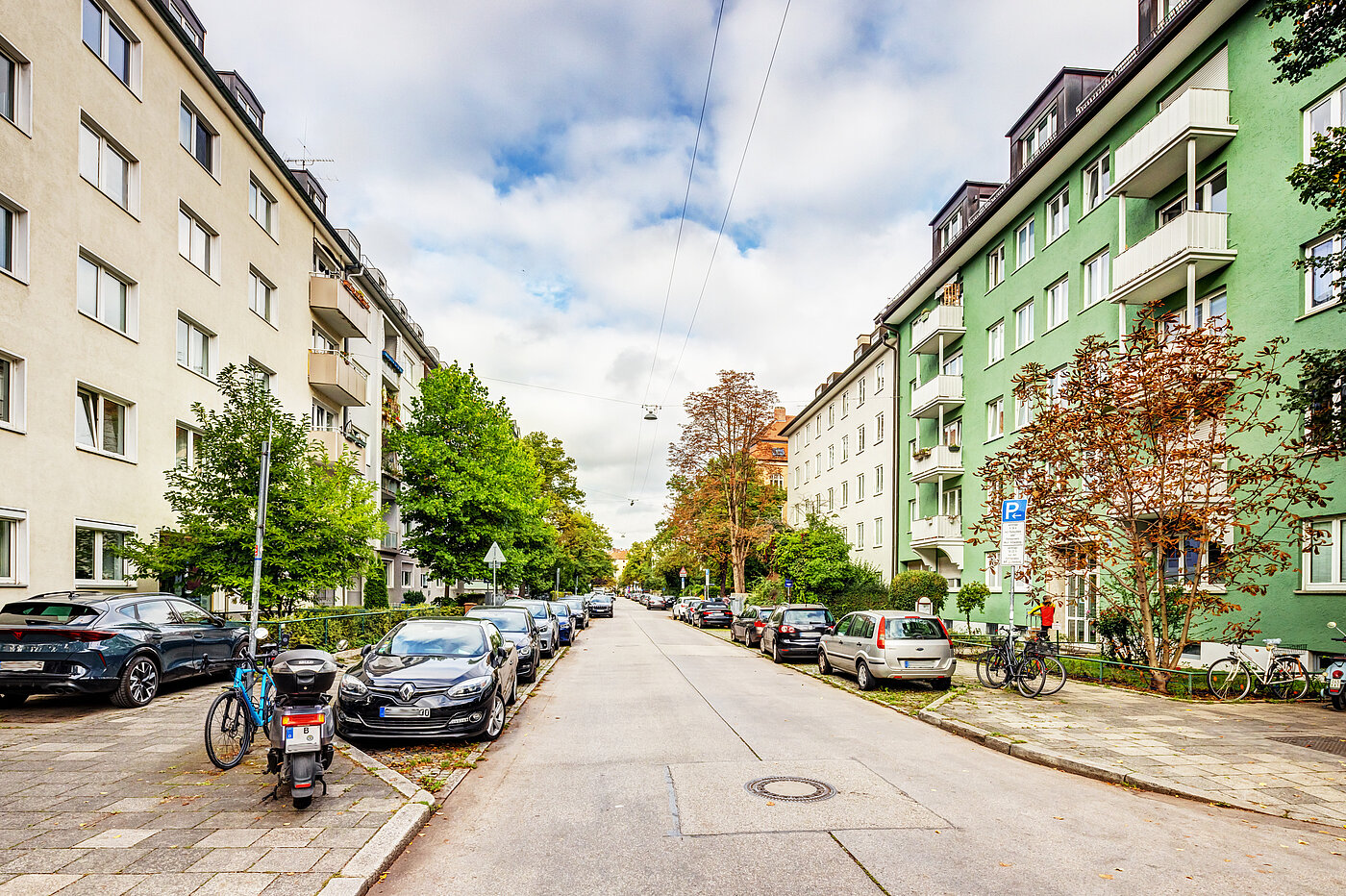 多层公寓 与 3 房间 | München-Schwabing | 70292 | Ruhige Anliegerstraße