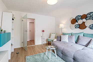 Untermenzing：两居室公寓，带阳光明媚的阳台和小花园——即将空置