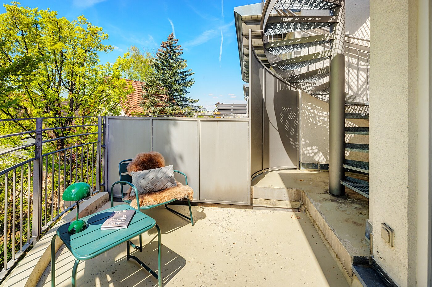 多层公寓 与 2.5 房间 | München-Fasangarten | 702211 | ...Wendeltreppe zur...