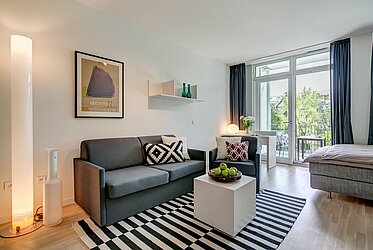 Bogenhausen: Stilvolles Apartment mit Concierge-Service 