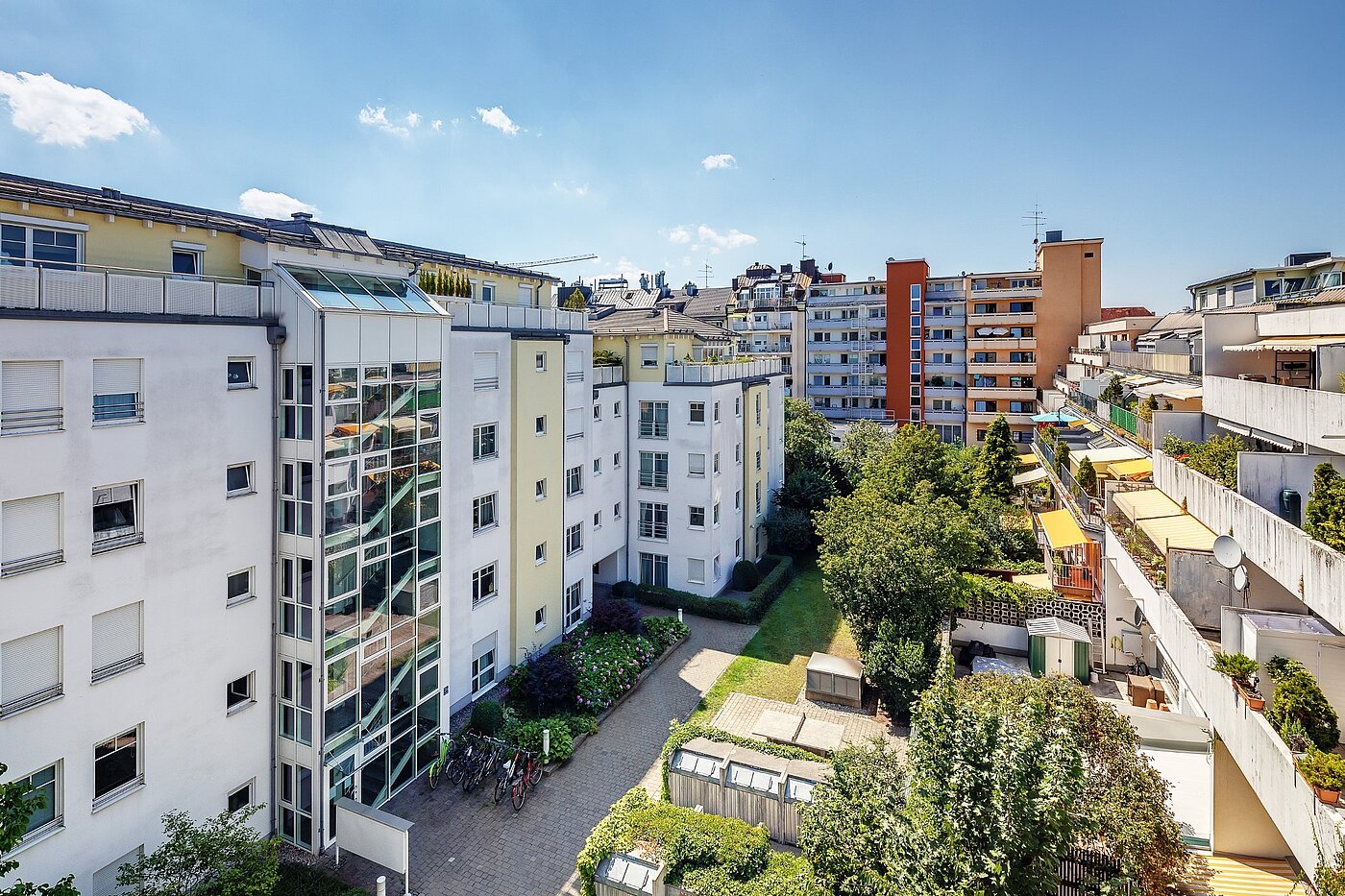 多层公寓 与 1 房间 | München-Schwabing | 2007ML2 | mit Aussicht