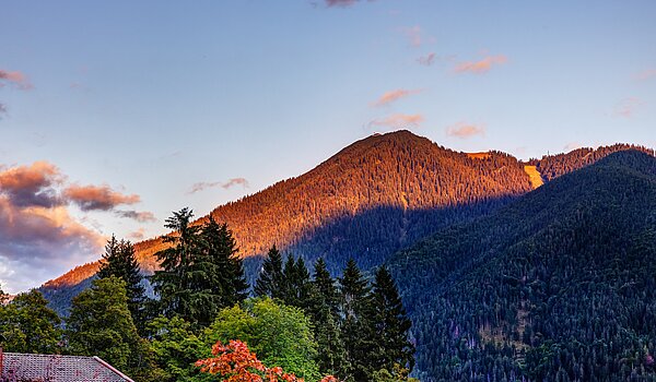 排角屋 与 3 房间 | Kreuth | 70037 | Sonnenuntergang am Wallberg