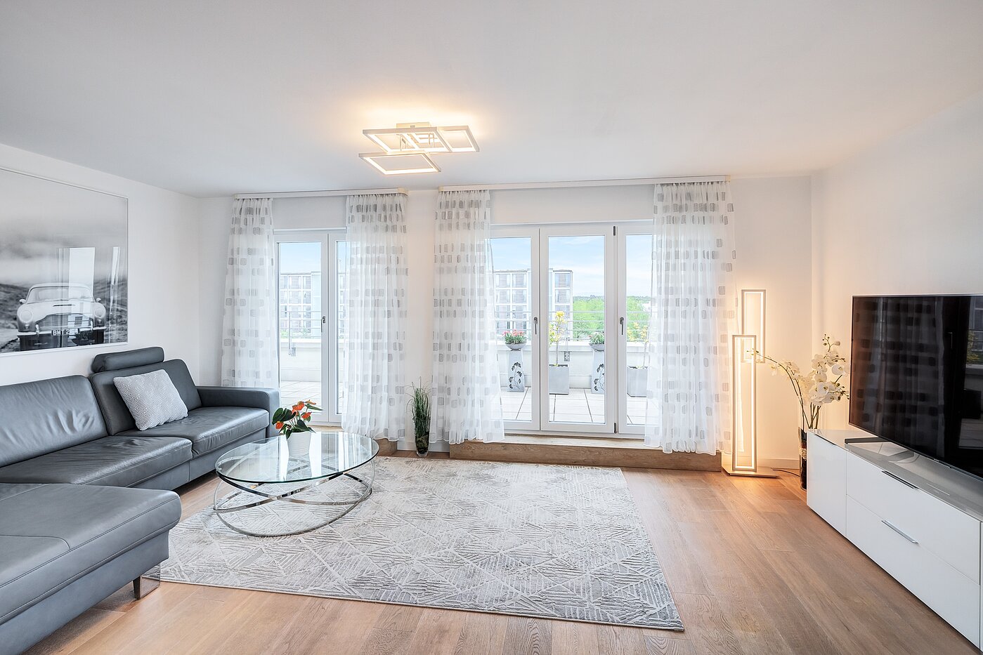顶层公寓 与 3 房间 | München-Riem | 70468 | Stilvoll gestalteter Wohn- und...