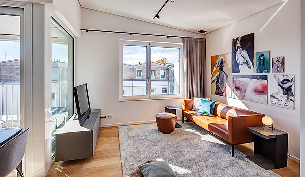 顶层公寓 与 2 房间 | München-Maxvorstadt | 70427 | ...Wohlfühlen!