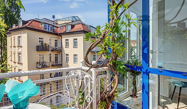 多层公寓 与 2 房间 | München-Schwabing | 70434 | Highlight - Balkon...